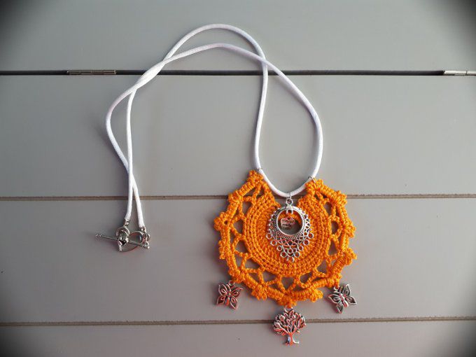 collier Bohème au crochet (3)