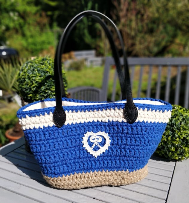 panier bleu roi