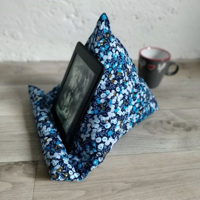 coussin de lecture baies bleues